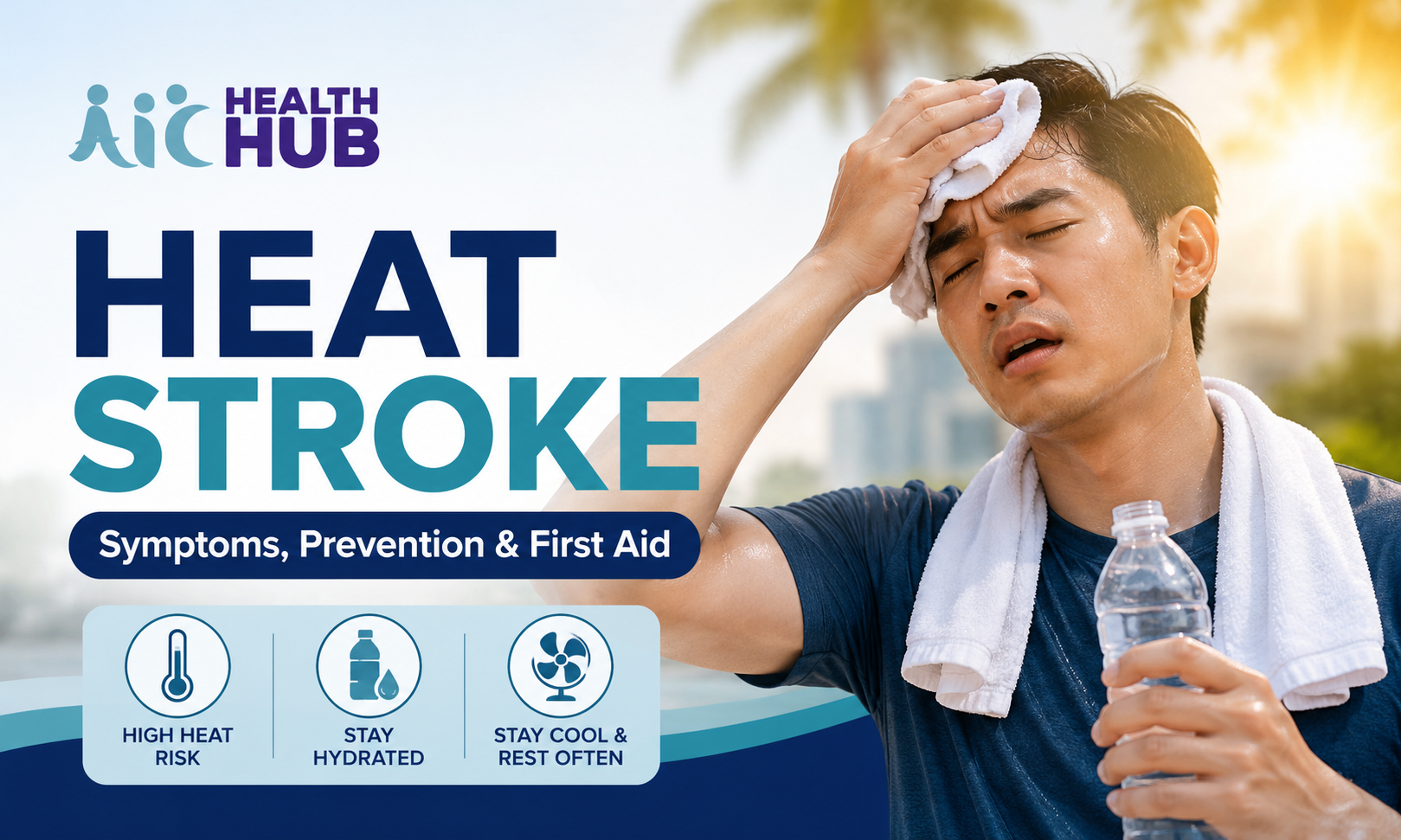 Heat Stroke ngayong Mainit at Humid ang Panahon: Sintomas, Pag-iwas, at First Aid na Dapat Mong Malaman