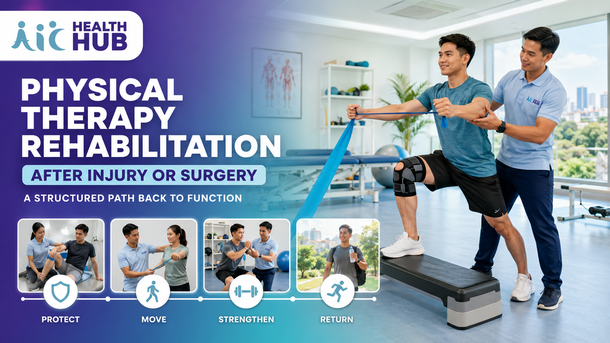 Physical Therapy Rehabilitation After Injury or Surgery: What Recovery Can Look Like
